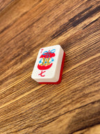 Christmas American Mahjong Travel Set | Holiday Mahjong Tiles
