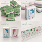 Jade Beauty American Mahjong Set – Jade-Inspired Coastal Designer Tiles