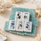 Ocean-Inspired American Mahjong Set | Layered Acrylic Mahjong Tiles