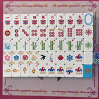 Floating American Mahjong Set | Pool-Friendly 160 Tile Set