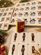 Christmas American Mahjong Set – Holiday Mahjong Tiles for Festive Game Night