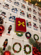 Christmas American Mahjong Set – Holiday Mahjong Tiles for Festive Game Night