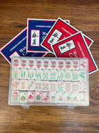 Christmas American Mahjong Travel Set | Holiday Mahjong Tiles