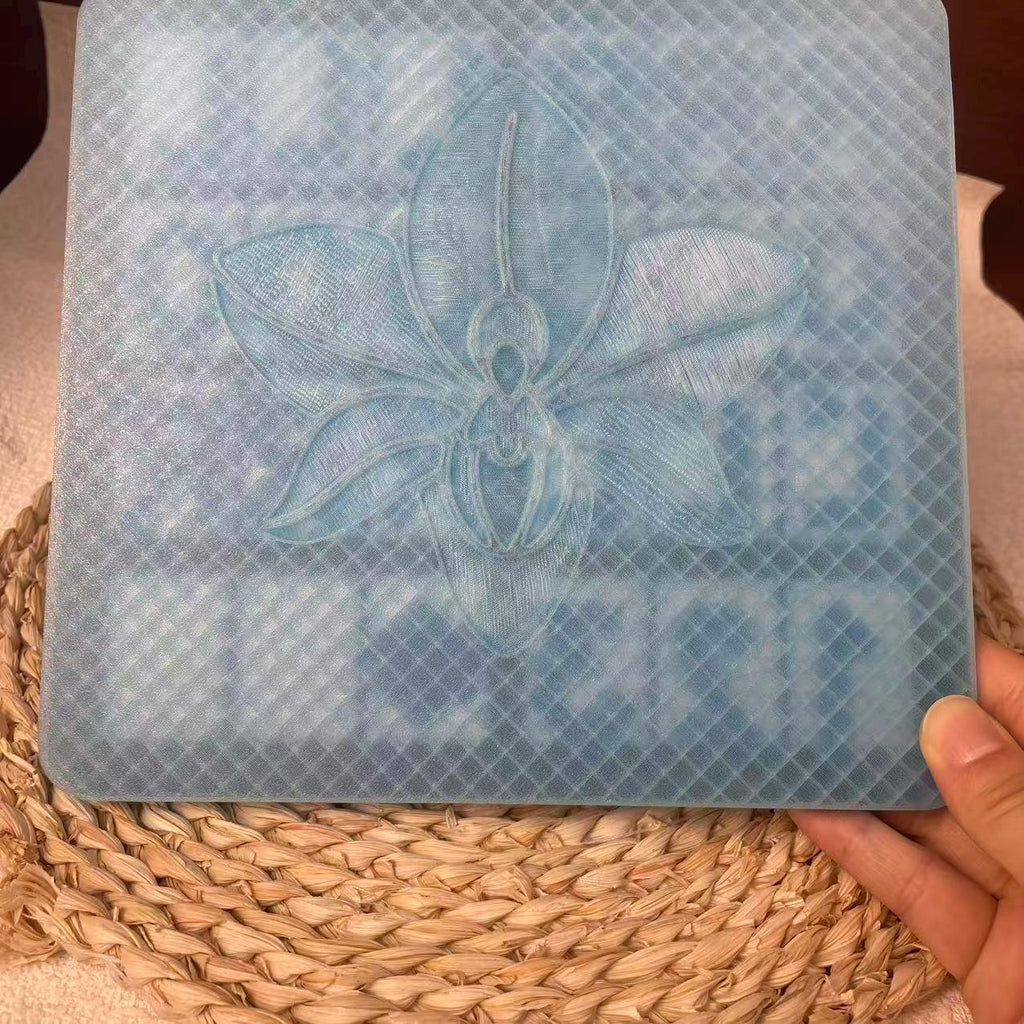 1pc Orchid American Mahjong Practice Board | Charleston Training Tray