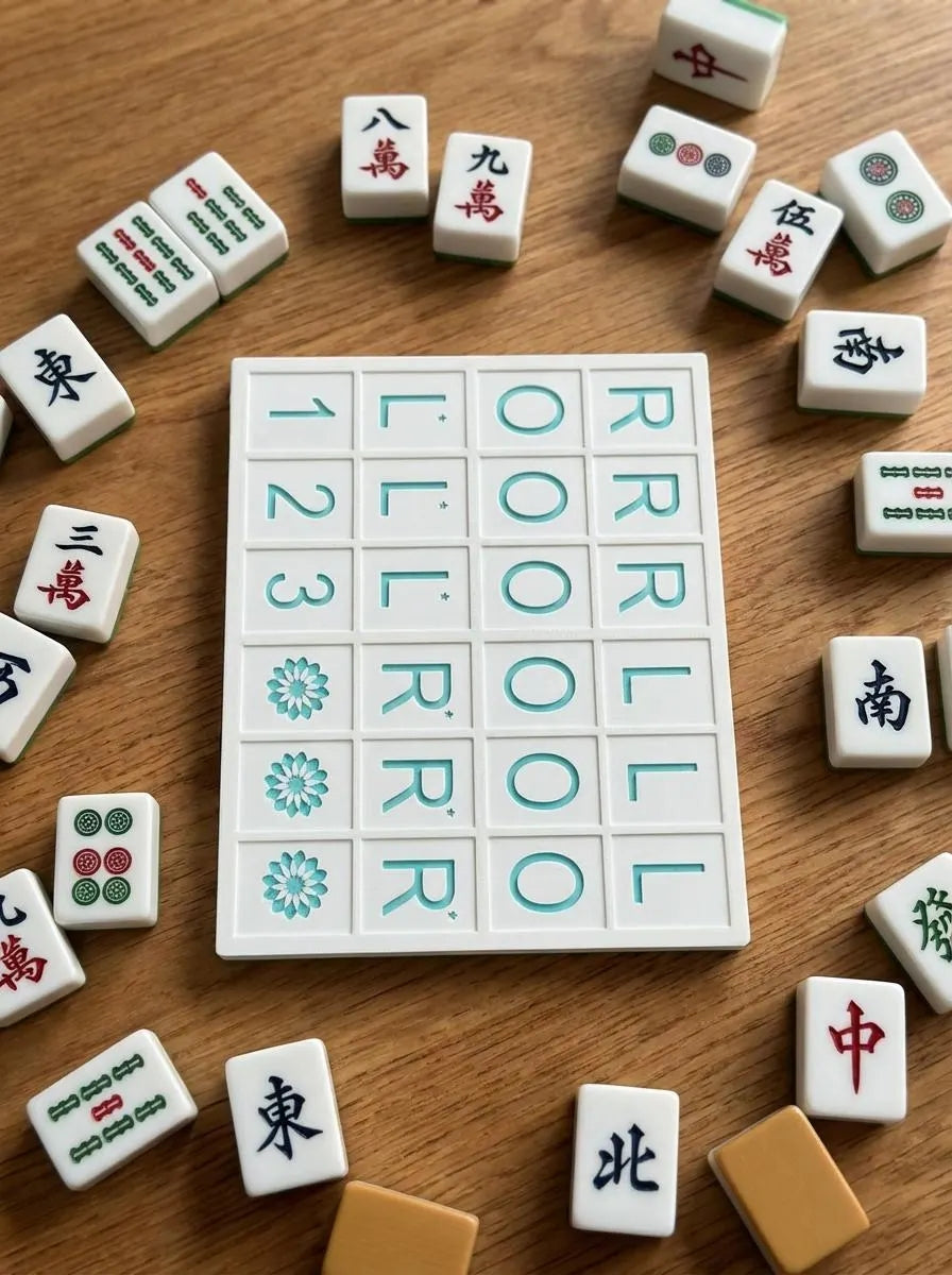 1pc American Mahjong Solo Practice Board