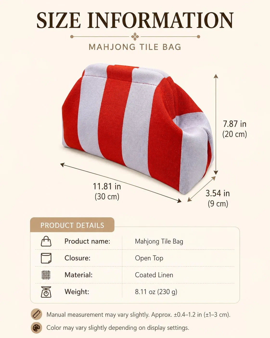 Leopard Print American Mahjong Tile Bag – Wide Open Mahjong Storage Bag, 5 Colors