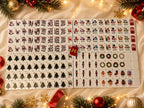 Christmas American Mahjong Set – Holiday Mahjong Tiles for Festive Game Night