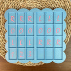 1pc American Mahjong Solo Practice Board + Guide