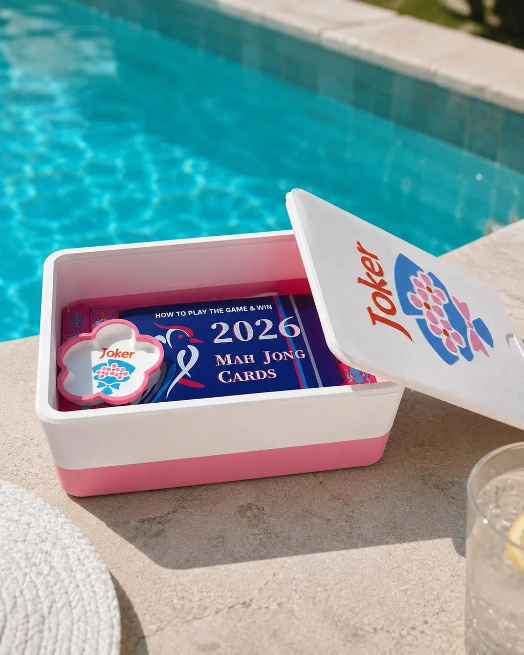 American Mahjong Storage Box – Organizer Case for 160 Floating Mahjong Tiles