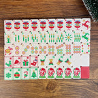 Christmas American Mahjong Travel Set | Holiday Mahjong Tiles
