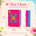 Ocean Planet Floating American Mahjong Set – Pink & Blue Summer Pool Mahjong Tiles