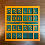American Mahjong Solo Practice Board – RLO Charleston Trainer