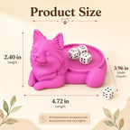 3D Printed Dog Mahjong Dice Tray – Cute Dice Holder & Game Night Accessory for Dog Lovers