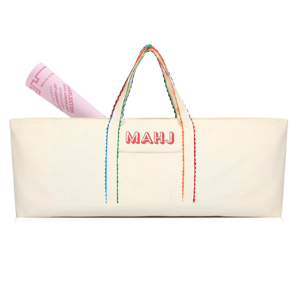 Lightweight Canvas Mahjong Storage Bag