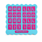 American Mahjong Practice Board | Charleston Passing Guide for Beginners